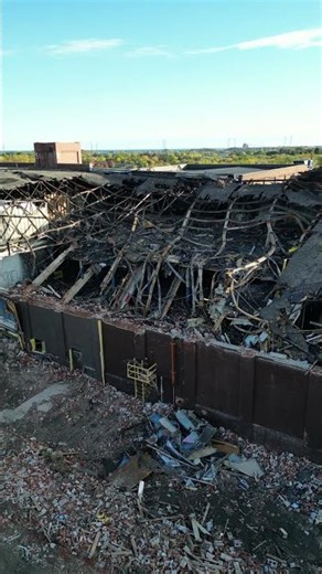 Abandoned Goodyear Building Fire Update - Bowmanville, ON, Canada