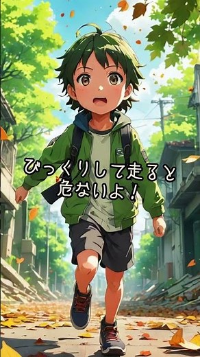 親子で見てね！登下校中に地震！小学生がとるべき安全行動