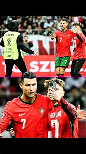 Security Went Savage🔥|| Ronaldo Security vs Pitch Invaders #football #soccer #shortsviral