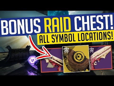 Destiny 2 | BONUS RAID CHEST! Extra SECRET Chest & All Symbol Locations! - King's Fall