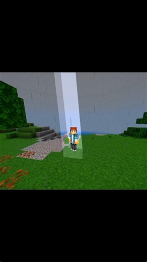 Minecraft rain #minecraft