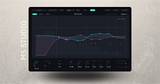 MS Studio by Rast Sound - Mid Side Effect Plugin VST3 Audio Unit AAX