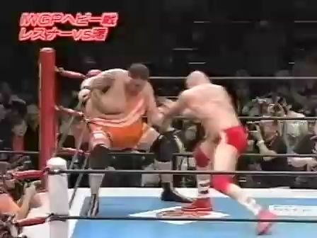 NJPW 2006.03.19 Brock Lesnar vs 曙太郎Akebono Taro