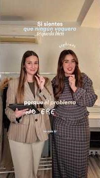 3 vaqueros, un mismo cuerpo, efectos completamente distintos 👖