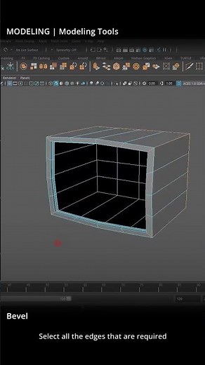 01. Maya- Modelling Tool: Bevel