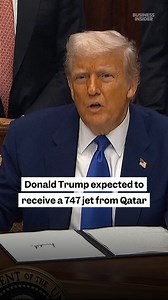 A new #Boeing 747-8 costs about $400 million. #trump #qatar | Business Insider