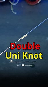 Double Uni Knot | Strong, clean, and reliable for line connections #doubleknot #fishingtricks #fishinglife #leaderline | Jovin
