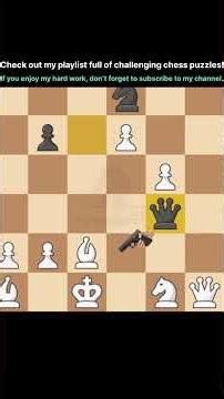 Too Many Tactical Chess Puzzles in My Playlist ♟️🔥 #chess #virtualchess