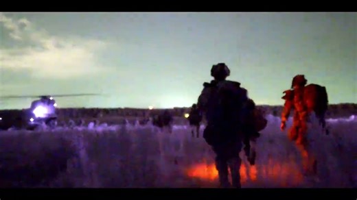 Paratroopers Drop Into Action During Devil Avalanche