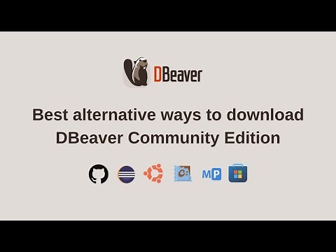 How to download DBeaver Community Edition