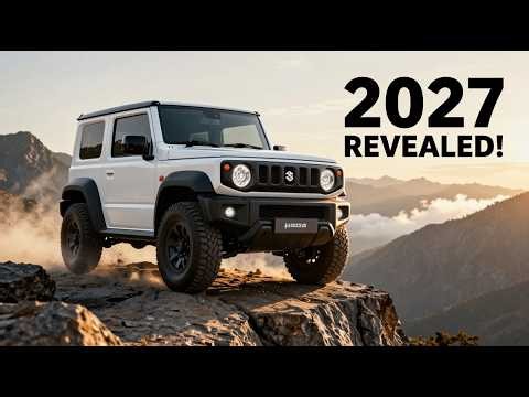 2027 Suzuki Jimny Five-Door Hybrid First Look | Ultimate Compact Off-Roader Revealed!