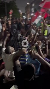 Jubilation at the collation center of the University of Ghana Business School. | Daily Graphic