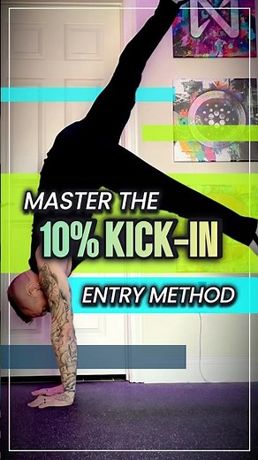 Handstand Kick Ups Made Easy! Perfect for Beginners :)