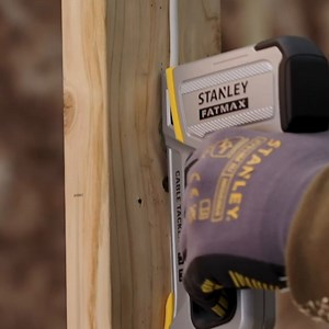 Trust the STANLEY® FATMAX® 2-in-1 Cable Tacker to get the job done. #StanleyTools | Stanley Tools UK