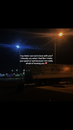 Feeling Afraid of Losing You: A Heartfelt Confession