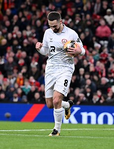 A goal in front of the Kop for a boyhood Liverpool supporter and former academy player, Adam Phillips. You couldn't write it! ❤️ Watch our exclusive six minutes of behind-the-scenes footage from our trip to Anfield on our YouTube channel. | Barnsley Football Club