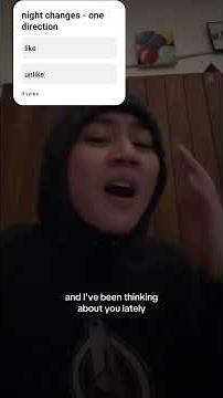 night changes - one direction | cover by jesse