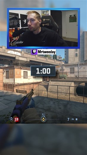 UNREAL OVERPASS TIMING...😱 #cs2 #counterstrike2 #csgo