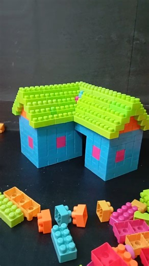 Satisfying DIY Blocks House | Building Blocks Videos | #buildingblockstoys #shorts #blockcraft
