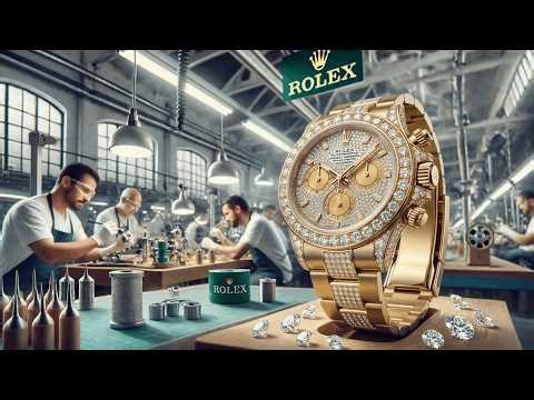 Así se Fabrica un ROLEX de $1 Millón de Dólares a Mano 💎 | Proceso Completo