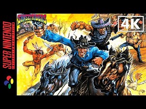 Sunset Riders (SNES) Playthrough [4K]