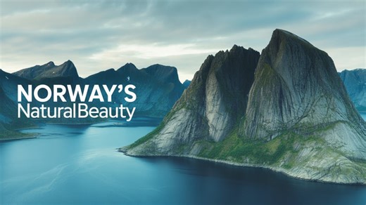 Senja, Norway | 4K drone footage of coast, water & peaks