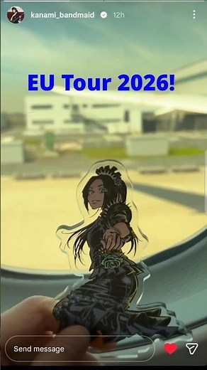 Band-Maid Begins EU 2026 World Tour #bandmaid #バンドメイド
