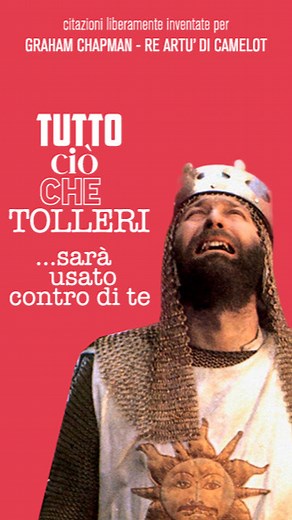 #IlSacroGraal dei #MontyPython è la prova che si può fare un film epico senza budget, senza cavalli e soprattutto senza alcuna pietà per lo spettatore medio. Una parodia medievale girata con due lire e una manciata di noci di cocco che, messe insieme, hanno riscritto la storia della comicità. #ReArtù e i suoi #cavalieri sembrano usciti da una recita scolastica diretta male: armature di cartone, dialoghi assurdi, gag che non finiscono mai e nemici più ridicoli che pericolosi, anche se il coniglio