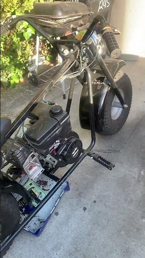 Baja warrior mini bike