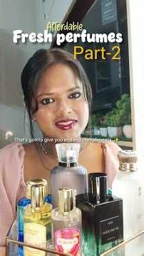 affordable fresh perfumes that's gonna give you endless compliments part-2 ✨️ #shorts #shortsfeed