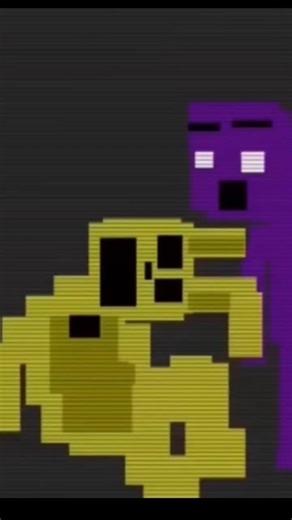 Purple Guy gets springlocked #memes #fnaf #funny