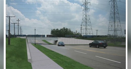 Woodhaven's Allen Road grade separation project officially begins to end train delays for local drivers