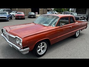 Test Drive 1964 Chevrolet Biscayne 454 V8 4 Speed SOLD $24,900 Maple Motors #3102