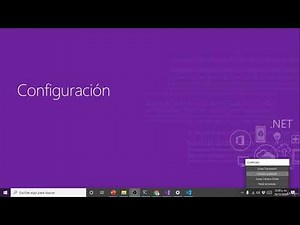 Configuración en Razor Pages de ASP.NET Core.