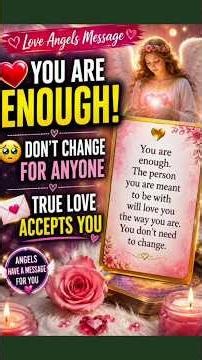 ❤️ "You Are Enough!" 😭✨ | True Love Will Accept the Real You | Tamil