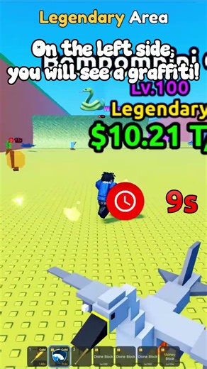 Escape Tsunami For Brainrots Secret Graffiti Badge! 🎖️😱 | #roblox #escapetsunamiforbrainrots