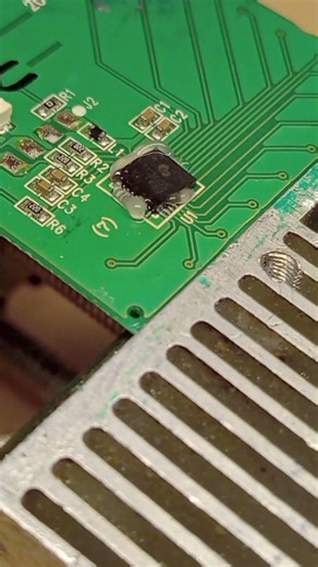 REWORK CHIP TC300S 32 PINS INSTALL