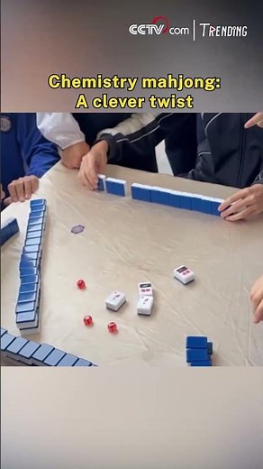 Chemistry mahjong: A clever twist