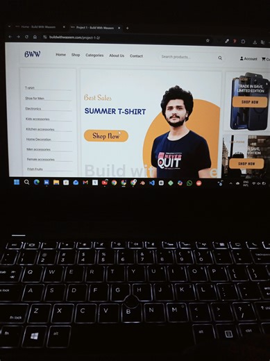 Stunning Responsive E-Commerce Website | Build With Waseem Get your business online with a fully responsive e-commerce website designed to boost sales and conversions. I create modern Shopify stores, WordPress shops, and high-converting landing pages that look amazing on mobile, tablet, and desktop. Perfect for brands, entrepreneurs, and online stores looking to sell products, grow fast, and dominate the digital market. Contact Build With Waseem to launch your professional online store today #e 