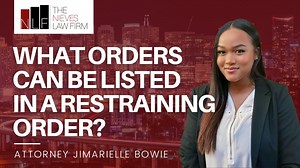 Understanding Restraining Orders: What can be listed in a restraining order? What can't? Mari explains that and more in the video #restrainingorders | The Nieves Law Firm: Oakland Criminal Defense Attorneys