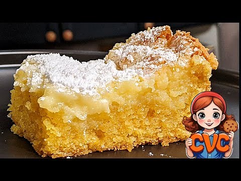 Lemon Gooey Butter Cake - Easy Recipe - AMAZING!