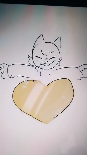 Hello! Don't be self deprecating 🧡 #loveyouself #hello #hellothere #loveu #loveyourselffirst #cats #drawing #sketch #doodles #doodling #catok #Cattok #foryou #foryoupage #foru #viraldrawing