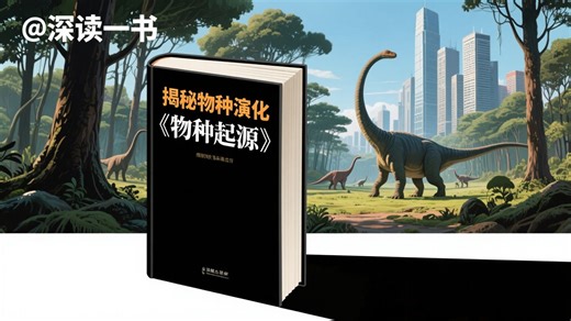 【48分钟读一本书】好奇生命为何如此多样？细读《物种起源》理解进化论核心