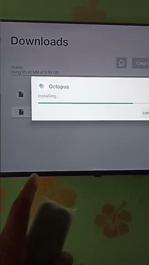 Octopus App Not Installed Problem In Android TV #octopuspro #naseergames #keymapping #short #shorts