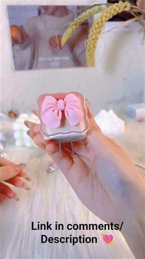 Cute Pink Bow Charger Protector ₹179! iPhone Cable Saver Review 💗