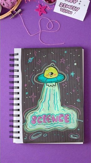 Cute Front Page Decoration | Science 👽