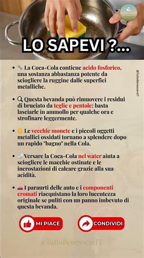 Coca-Cola: Bibita o detergente? 5 Usi che ti lasceranno a bocca aperta