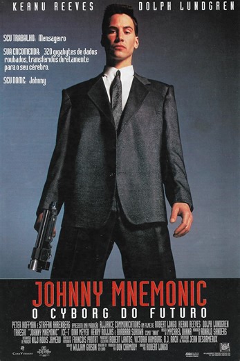 Johnny Mnemonic: O Cyborg do Futuro (1995) ⭐ 5.6 | Ação, Drama, Ficção científica