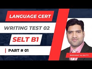 How to do Writing Part 1 in Language cert Test Level B1 | Test 2 | SELT