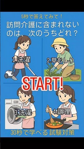 「訪問介護」でできること・できないこと、意外と知らないかも！？試験にも出るポイントだから、しっかり覚えよう！#介護福祉士国家試験 #介助 #介護福祉士 #生活援助 #介護福祉士試験対策 #実務者研修